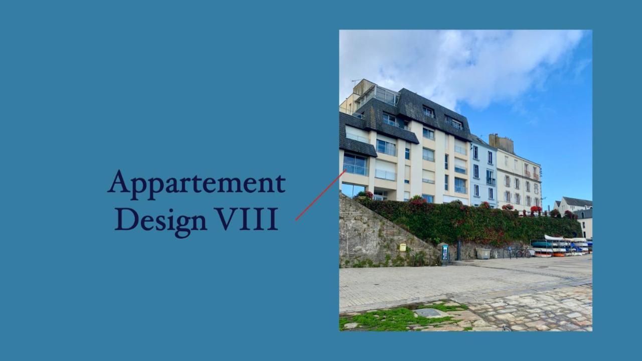 Appartement Design VIII - Port Rosmeur - Sublime Vue Mer Douarnenez Eksteriør bilde