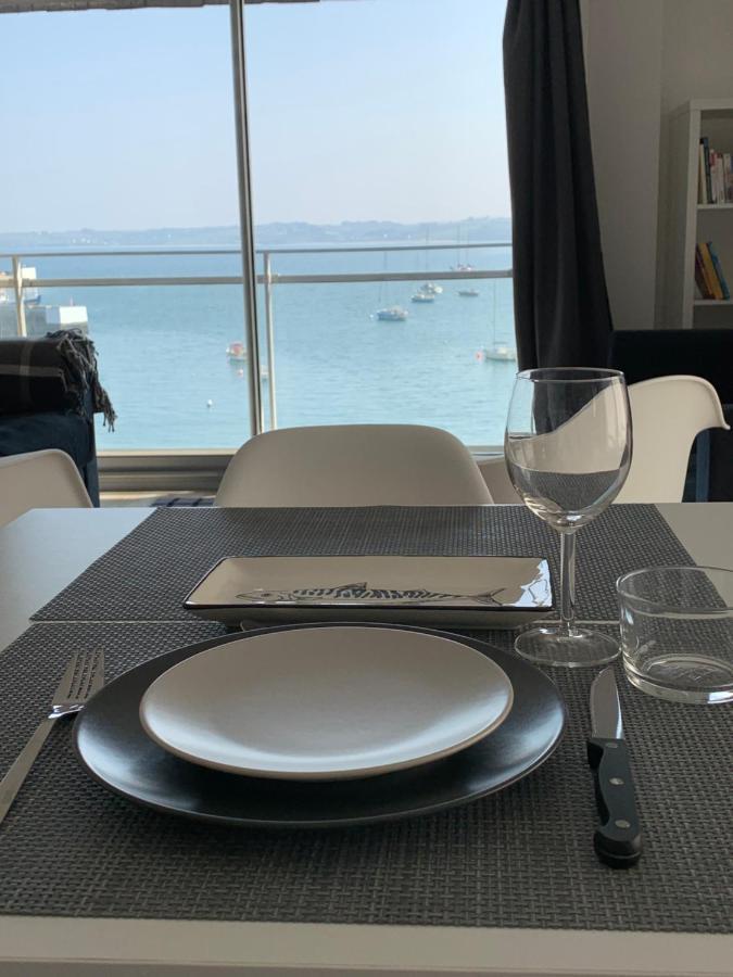 Appartement Design VIII - Port Rosmeur - Sublime Vue Mer Douarnenez Eksteriør bilde