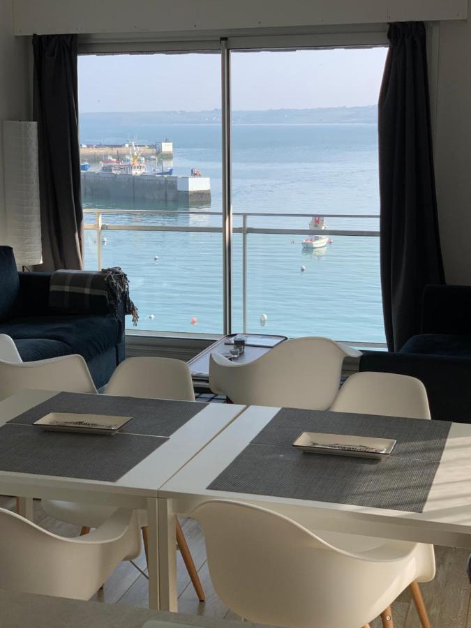 Appartement Design VIII - Port Rosmeur - Sublime Vue Mer Douarnenez Eksteriør bilde