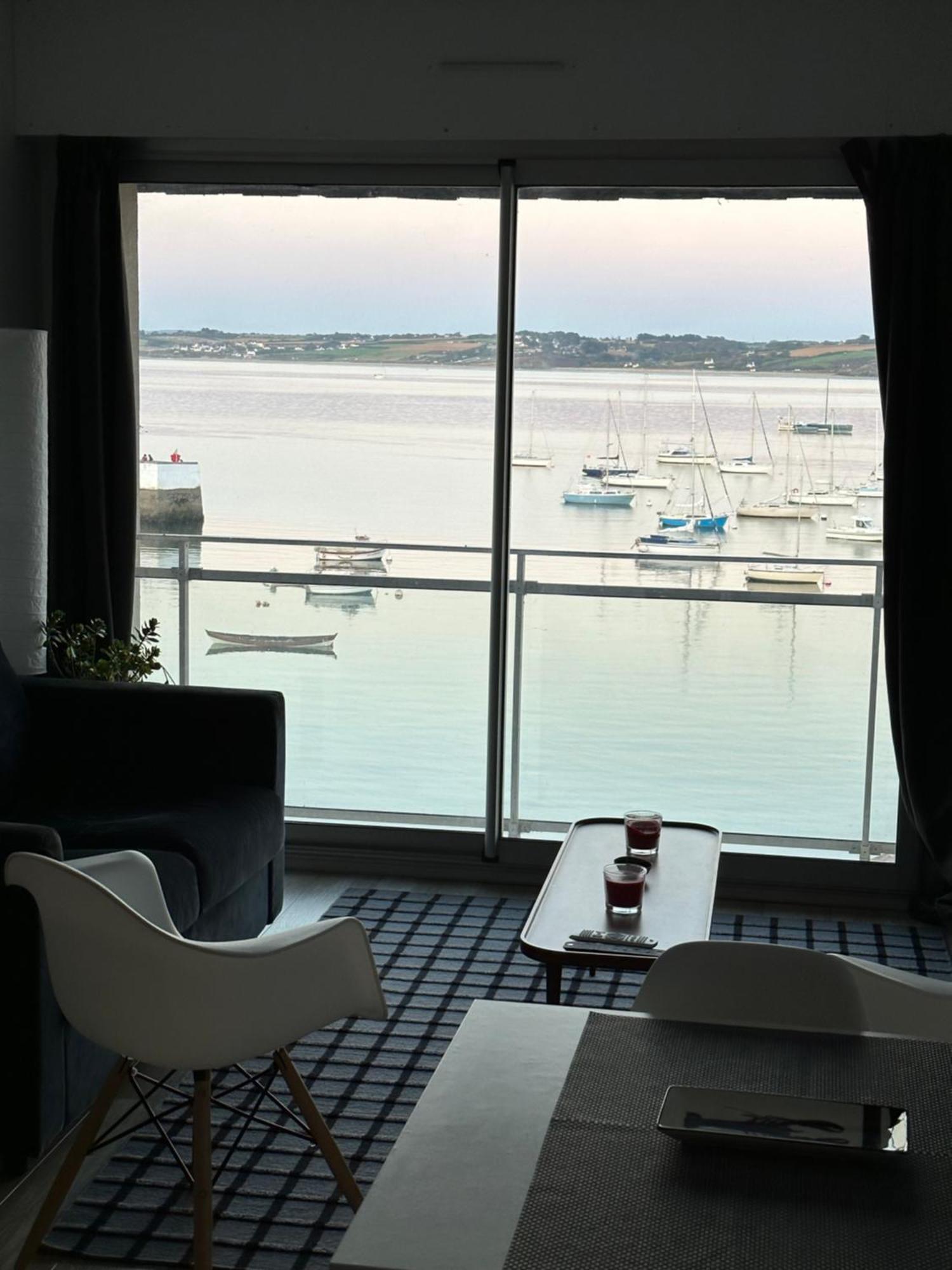 Appartement Design VIII - Port Rosmeur - Sublime Vue Mer Douarnenez Eksteriør bilde
