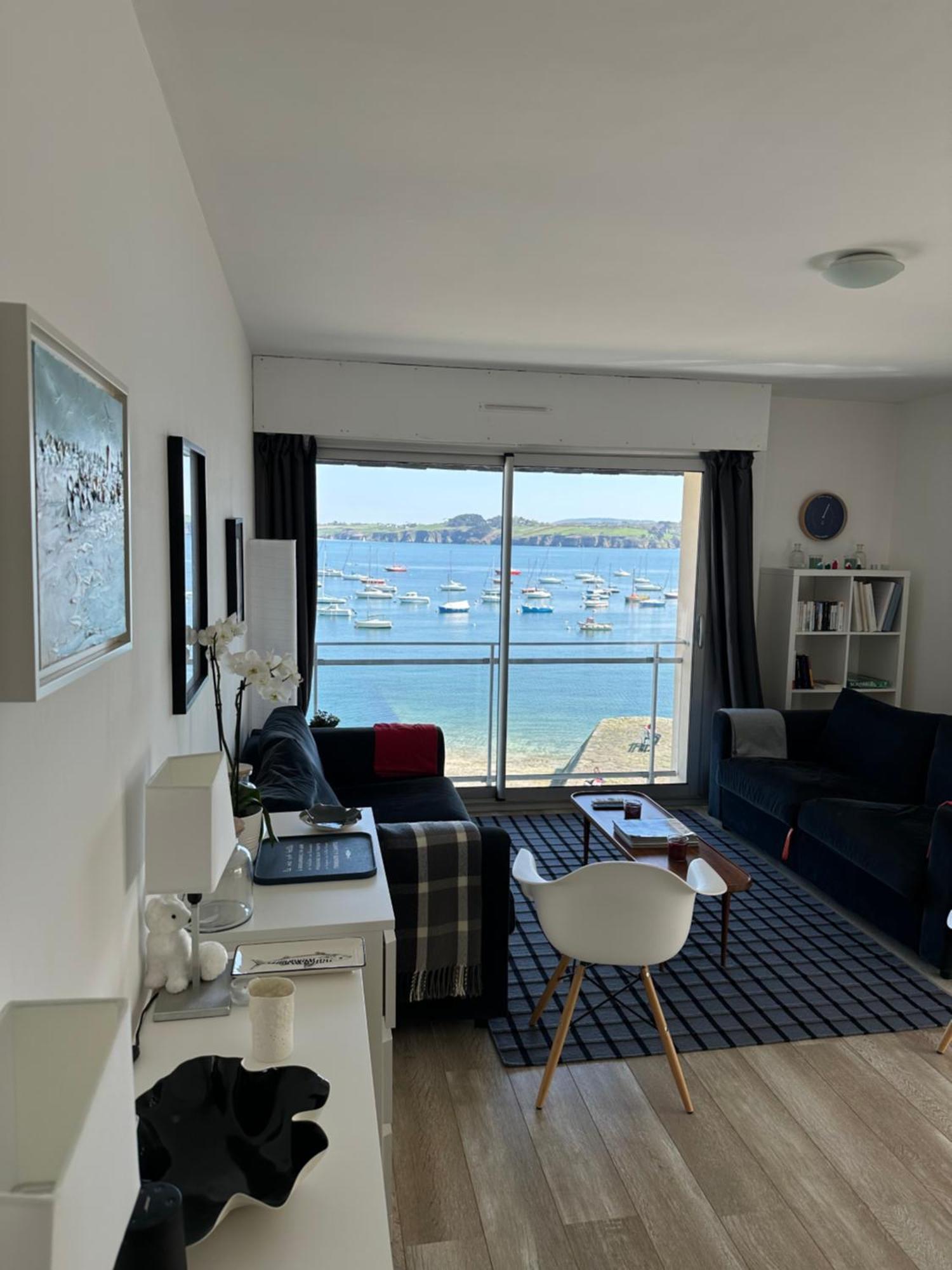 Appartement Design VIII - Port Rosmeur - Sublime Vue Mer Douarnenez Eksteriør bilde